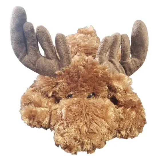 Unipak Designs Chuddles Floppy Moose 15" Soft Plush Stuffed Toy Winter Holiday - Picture 10 of 12